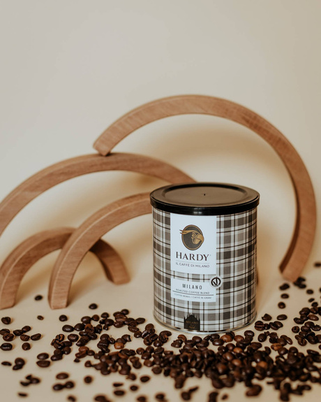 Kawa ziarnista Hardy Milano 250g - Puszka