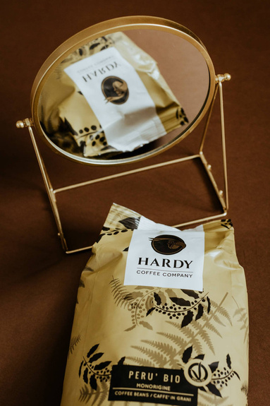 Kawa ziarnista Hardy Peru 100% Arabica Bio Single Origin 1kg