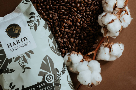 Kawa ziarnista Hardy Zanzibar Bio 1kg