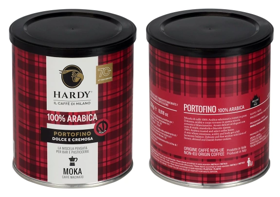 Kawa mielona Hardy Portofino 100% Arabica 250g