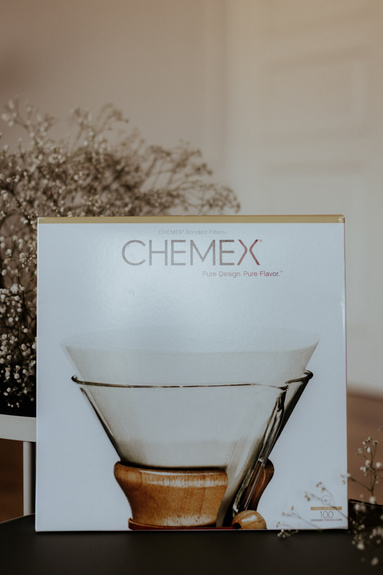 Filtry papierowe okrągłe niezłożone CHEMEX FP-1 6,8,10 Filiżanek 100 szt