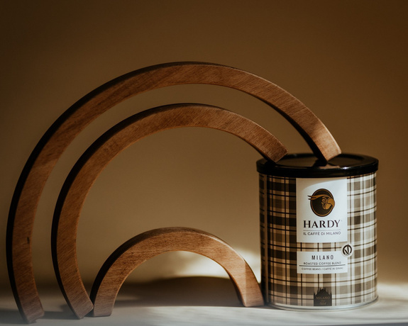 Kawa ziarnista Hardy Milano 250g - Puszka