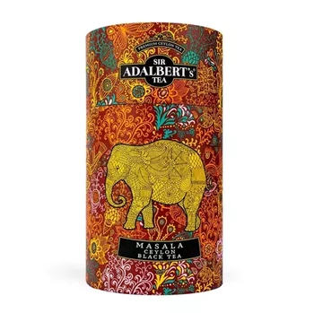 Herbata Adalbert's Masala Ceylon Black Tea Liściasta 100g - Puszka Kartonowa