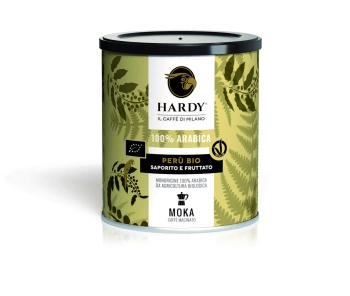 Kawa mielona Hardy Peru 100% Arabica Bio Single Origin 250g - Puszka