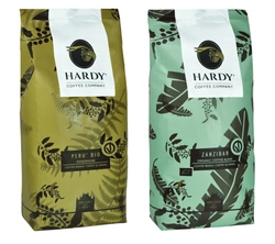 Zestaw kaw ziarnistych Hardy 2kg - Peru, Zanzibar