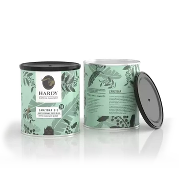 Kawa ziarnista Hardy Zanzibar Bio 250g - Puszka