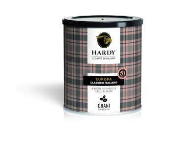 Kawa ziarnista Hardy Europa 250g - Puszka