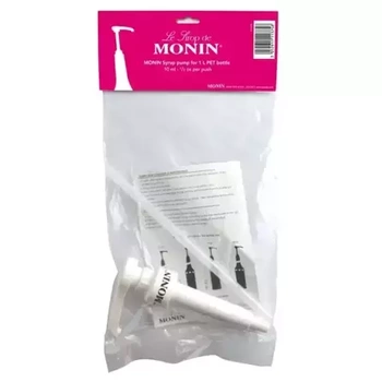Pompka do syropów Monin 10 ml - pet 1l