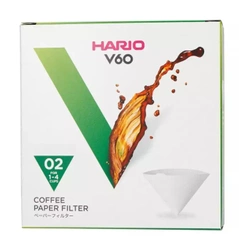 Filtry Papierowe Misarashi do Dripa Hario V60-02 - Brązowe 100 sztuk