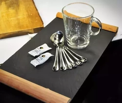 Łyżeczka do cappuccino - z logo marki Hardy 12,5 cm