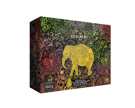 Herbata Adalbert's Tropikalna Golden Premium  80 x 2g - Saszetki